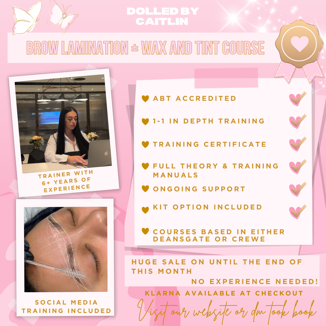 Brow lamination course